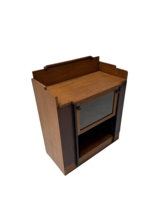Art Deco Amsterdamse School Cabinet by J.J. Zijfers Amsterdam, 1920s